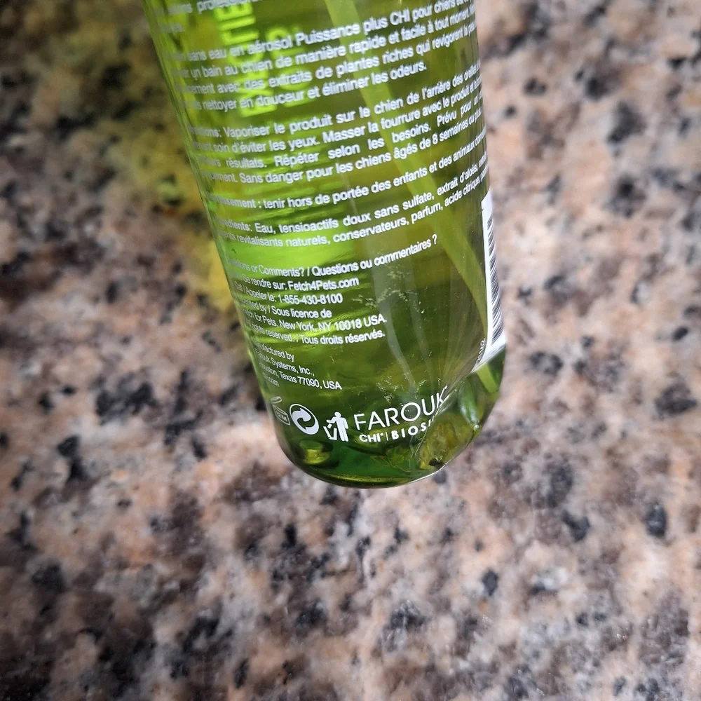 Chi For Dogs Waterless Bath Spray